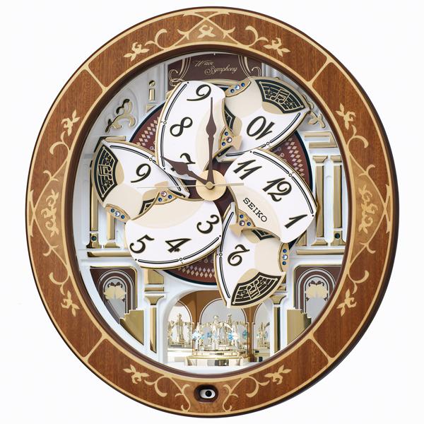 SEIKO（セイコー） SEIKO RE580B 壁掛け時計 掛け時計 電波時計 連続