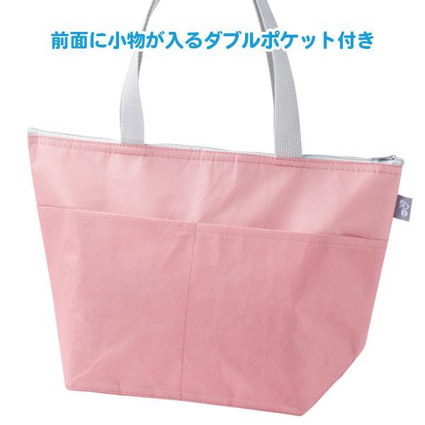 バッグ 販促「リル 再生PETポケット付保冷温バッグ 96個」粗品 景品 ノベルティ エコ SDGs 挨拶 法人 大量配布の画像