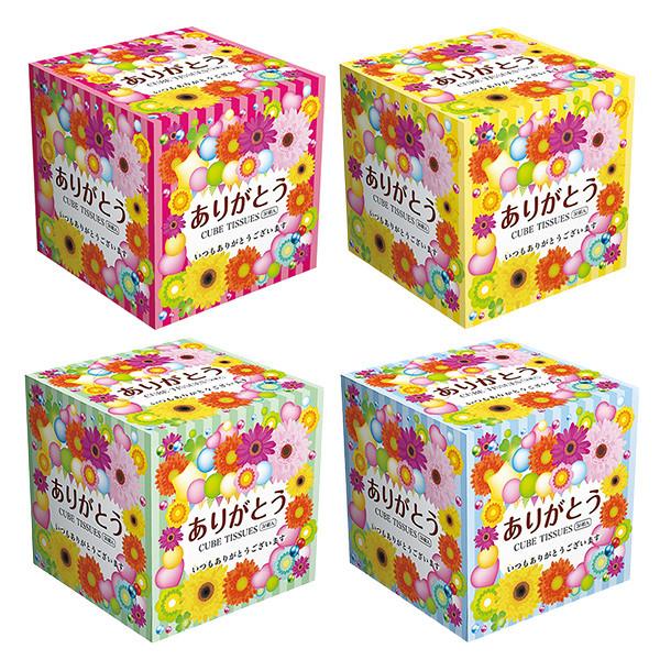 ボックスティッシュ 業務用 まとめ買い ノベルティ 粗品 正方形 販促