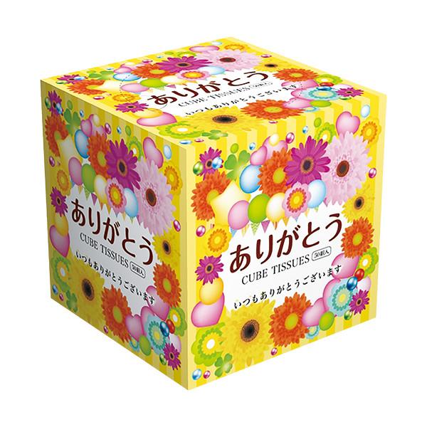 二本まとめ買いありがとうございます！ ボックスティッシュ 業務用 まとめ買い ノベルティ 粗品 正方形 販促