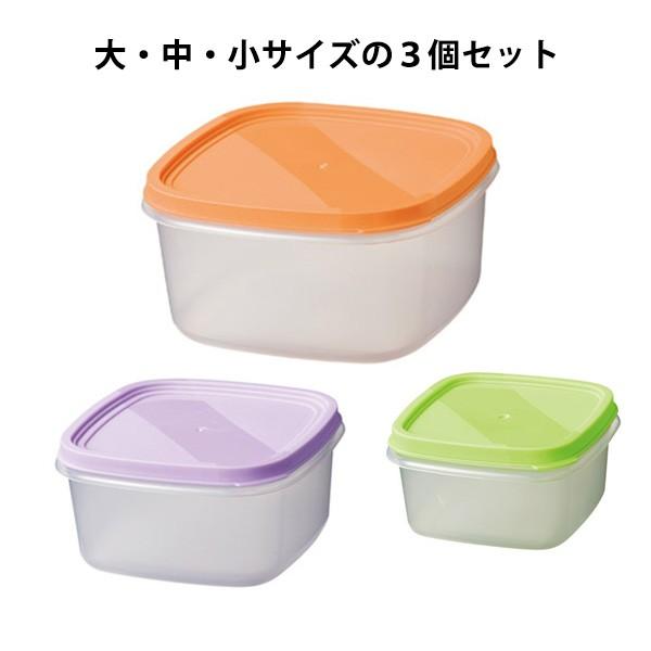 タッパー 「便利な保存容器3個組×112セット」電子レンジOK 冷凍保存OK