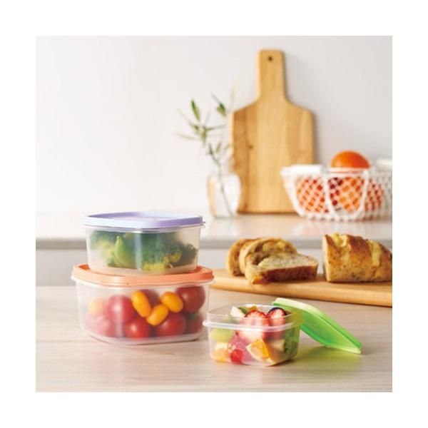 保存容器セット　15個と付属品　タッパーウェア 取扱終了］タッパーウェア Tupperware キュービックス スクエア 1L