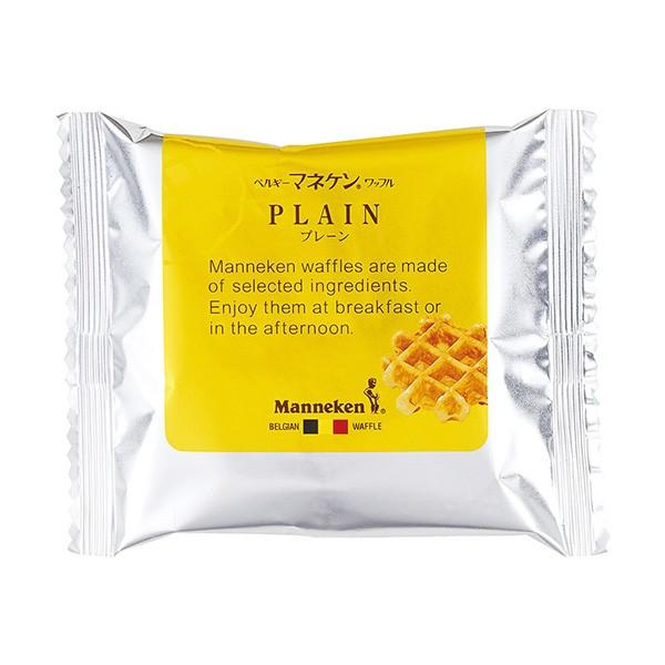 お菓子 販促品 2個入×48箱「マネケン ベルギーワッフル プレーン