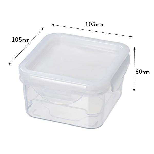 タッパー 「容量以上！伸びるシリコン蓋付き保存容器 96個」容量300ml