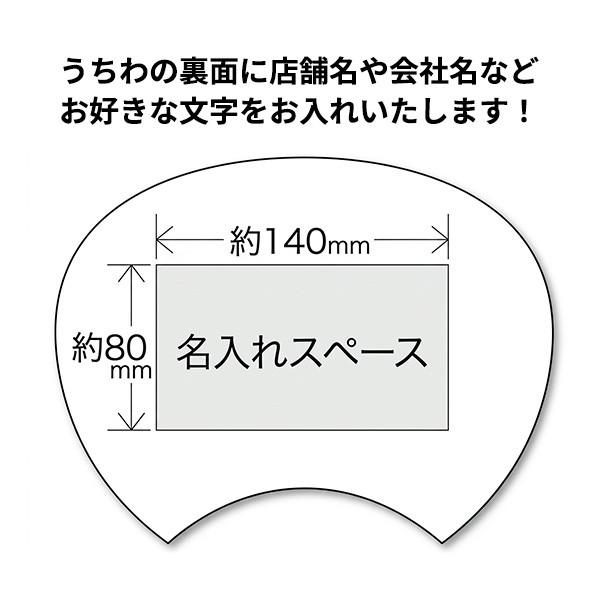 うちわ 名入れ レギュラーサイズ 全30柄 100本セット 名入れ無料