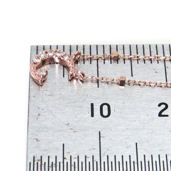 組曲（KUMIKYOKU） 送料無料 KUMIKYOKU K10PG ネックレス ダイヤモンド