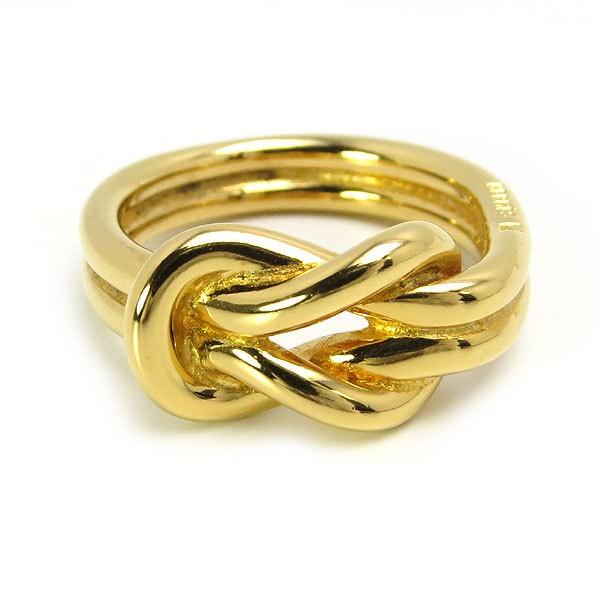 HERMES 【エルメス】アタメ スカーフリング ゴールドカラー レディース  