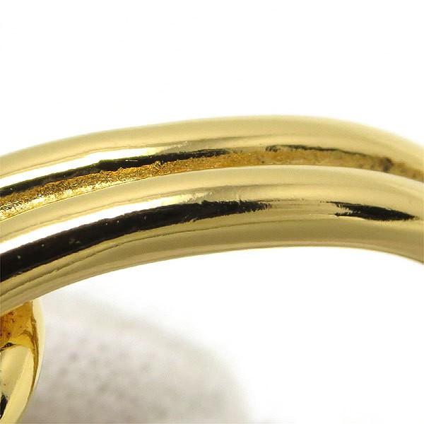 HERMES 【エルメス】アタメ スカーフリング ゴールドカラー