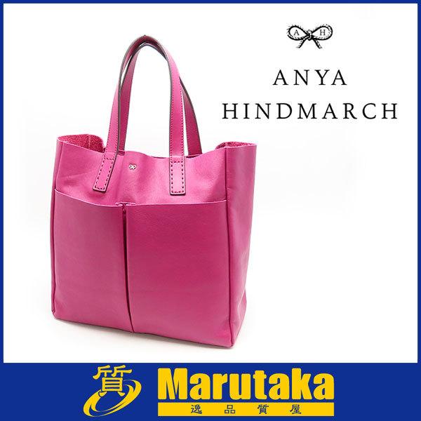 オープニング大放出セール アニヤハインドマーチ Bits Bobs トート バッグ ピンク Anya Hindmarch 74 逸品質屋 人気絶頂 Abmicse Org