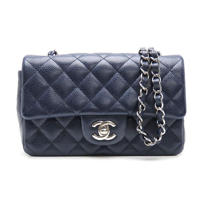 CHANEL シャネル/ミニマトラッセ/キャビアスキンチェーンショルダー/SV金具/A69900/188*****/シャネル/SAランク/75【中古】 シャネル CHANEL ミニマトラッセ 17 チェーンショルダー A69900