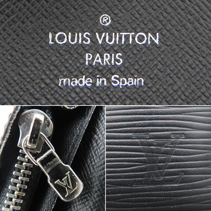 ルイヴィトン】 ポルトフォイユ・ブラザ エピ M60622 ノワール 黒