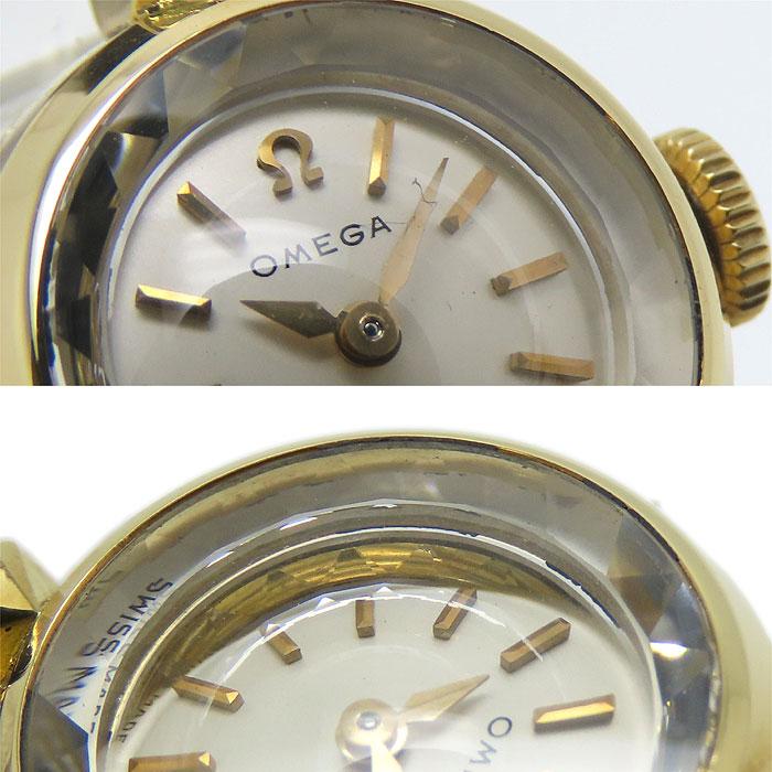 ⭐OH済　綺麗　オメガ　新品ベルト　レディース　希少　腕時計　着物　ギリ美品 OMEGA オメガ カウレザー ベルト ヴィンテージ ウォッチ ks-694-696