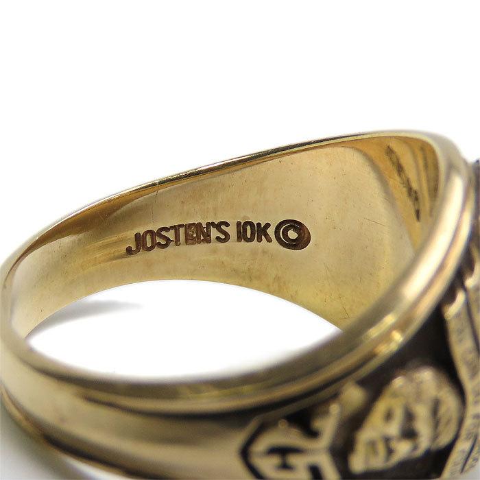 カレッジリング】JOSTENS ジャスティンズ社製 1975's 12.5号 10K
