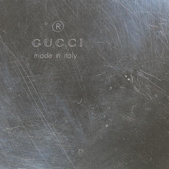 GUCCI 【グッチ】ペット 犬用 フードボウル シルバー 925 ドッグ