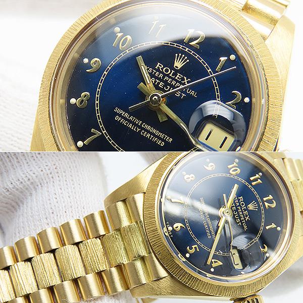 ROLEX 【ロレックス 】デイトジャスト 6927/8 金無垢 ステラ