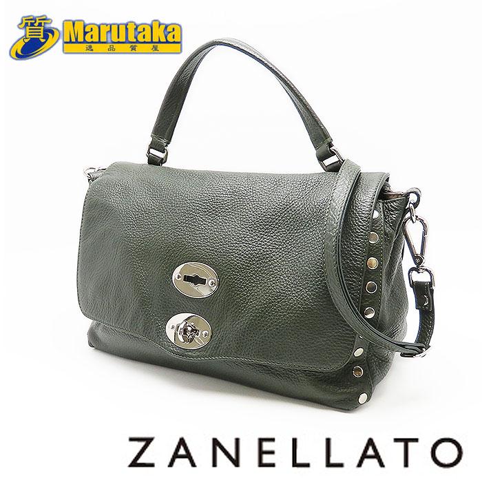 ZANELLATO 送料無料 ザネラート ポスティーナ S グリーン 深緑 2WAY 