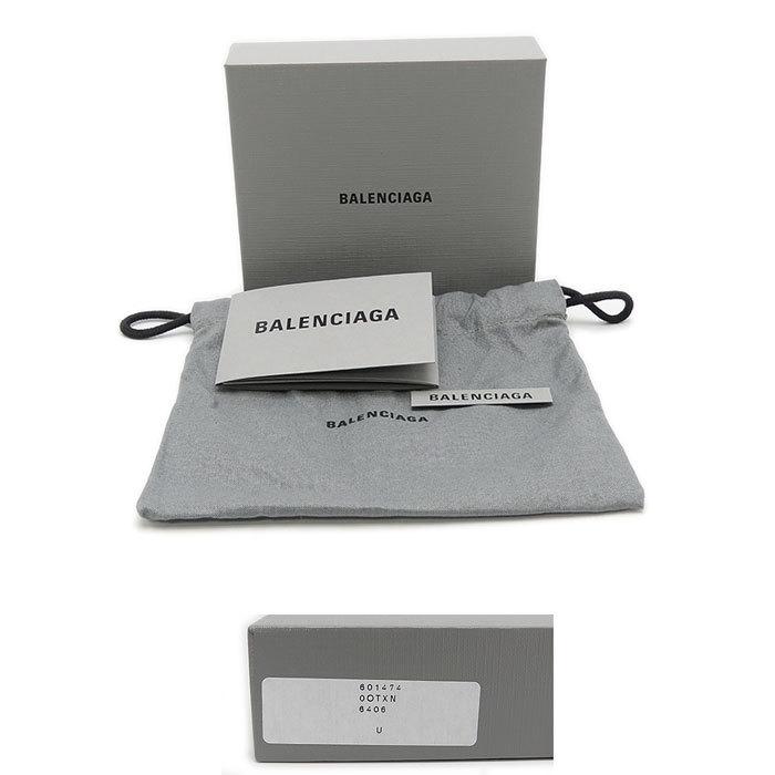 送料無料 バレンシアガ BALENCIAGA BB ロゴ コインケース付き 2つ折り 財布 601474 0OTXN レザー 赤 レッド×シルバー 逸品質屋 丸高｜ippin78marutaka｜08