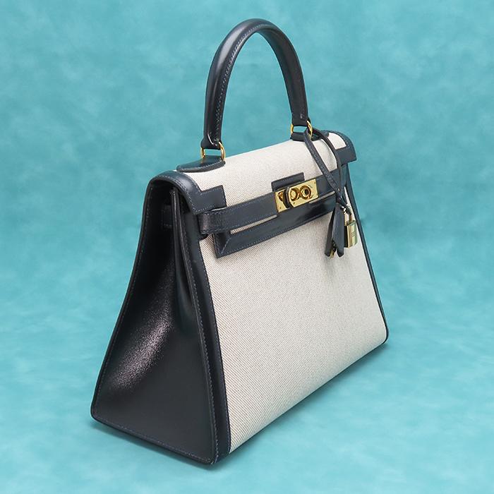 HERMES（エルメス） 【エルメス ケリー28】ボックスカーフ トワル