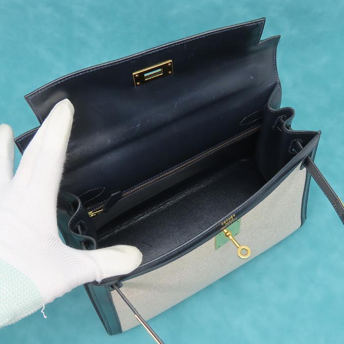 HERMES（エルメス） 【エルメス ケリー28】ボックスカーフ トワル