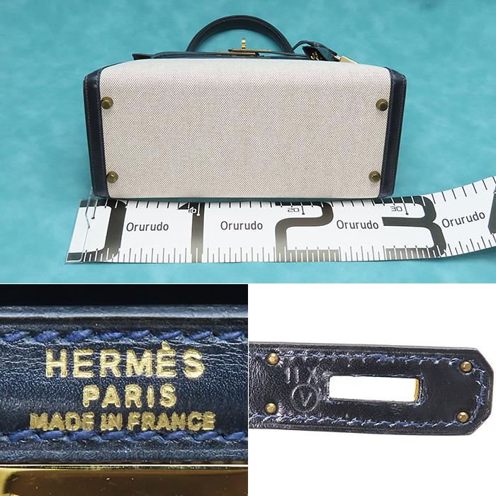 HERMES（エルメス） 【エルメス ケリー28】ボックスカーフ トワル