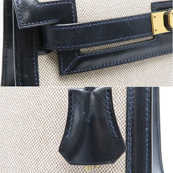 Kelly 【エルメス】HERMES ケリー28 ボックスカーフ トワル