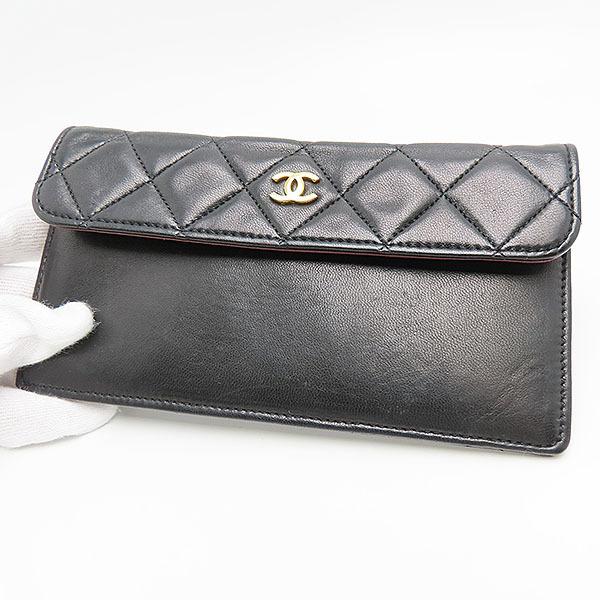 シャネル　マトラッセ　ラムスキン　チェーンショルダーバッグ　ヴィンテージ CHANEL（シャネル） マトラッセ チェーンショルダーバッグ ラムスキン