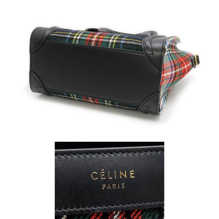 CELINE 送料無料 セリーヌ ラゲージ ナノショッパー ショルダー CELINE 送料無料 セリーヌ ラゲージ ナノショッパー ショルダー