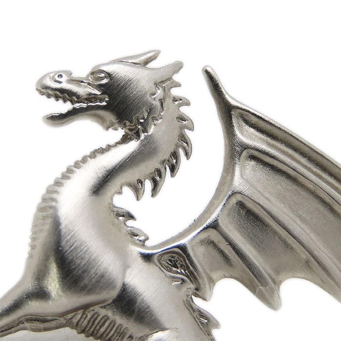 HERMES（エルメス） 送料無料 タリスマン ドラゴン ピンブローチ