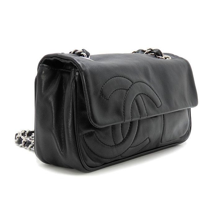 【値下げ】【超レア】シャネル　ラムスキン（バッグ）ショルダーバッグ　デカココ　１０番台 CHANEL（シャネル） ココマーク デカマトラッセ ショルダーバッグ
