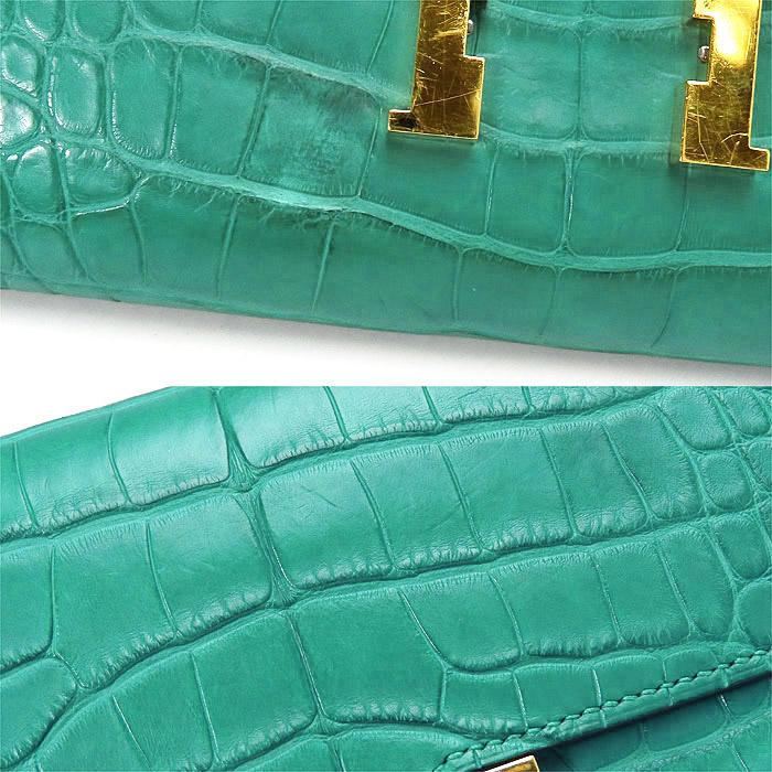 極美品★HERMES★ エルメス ランチョンマット 日時計 太陽 グリーン HERMES（エルメス） 【エルメス】コンスタンス ロング トゥーゴー