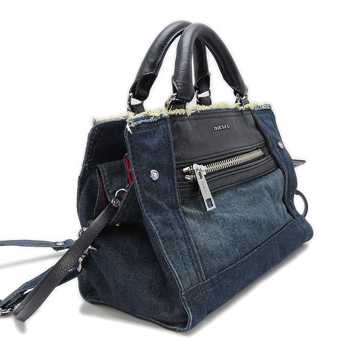 DIESEL（ディーゼル） 送料無料 デニム 2WAYバッグ ハンドバッグ