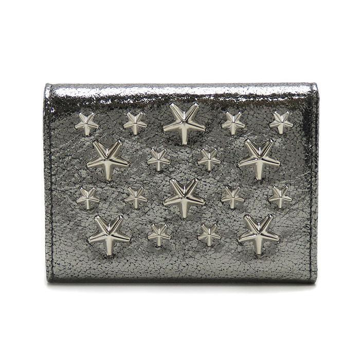 Jimmy Choo ジミーチュウ　グリッター　箱付き Champagne グリッターレザー・クラッチバッグ |EMMIE |2018年