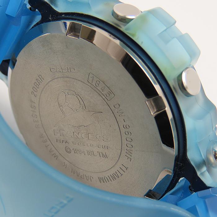 CASIO G-SHOCK フランスワールドカップ 98 ブルー G-SHOCK DW-6900WF-7T FIFA World Cup 1998 France大会記念モデル
