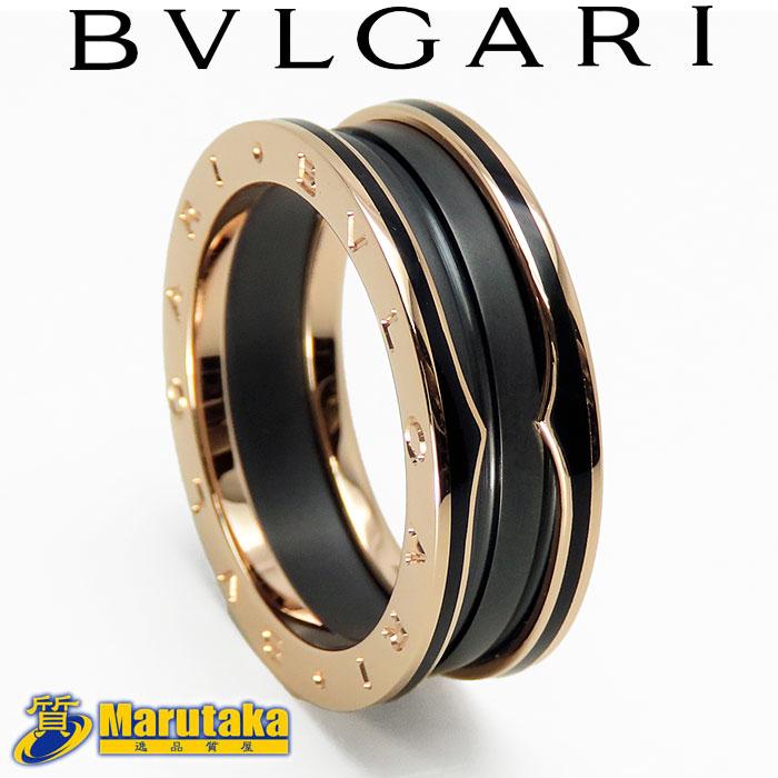 BVLGARI（ブルガリ） 【ブルガリ】ビー ゼロワン 2バンド リング