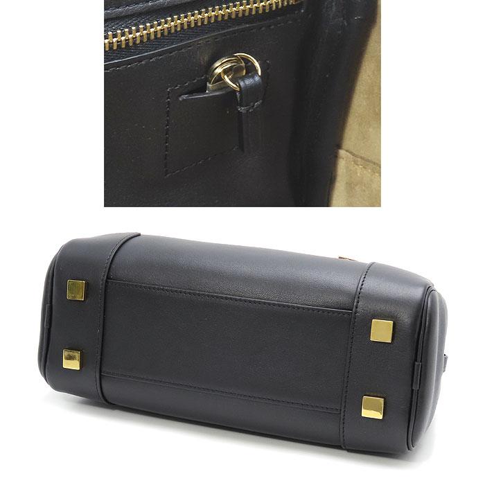 LOEWE 送料無料 ロエベ アマソナ23 ブラック カーフ A039N07X01