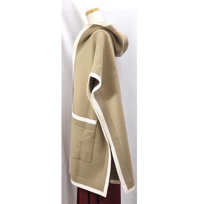 BURBERRY フード付きポンチョ ベージュ BURBERRY フード付きポンチョ ベージュ