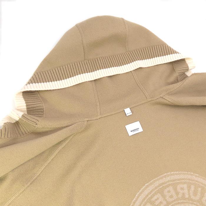 BURBERRY フード付きポンチョ ベージュ