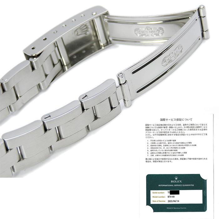 中古 ロレックス ROLEX 79160 Y番(2002年頃製造) ブルー レディース 腕時計 ROLEX - 中古 ロレックス ROLEX 79160 Y番(2002年頃製造) シルバー