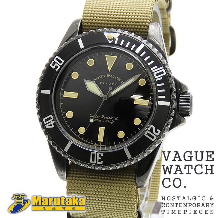VAGUE WATCH Co. 【ヴァーグウォッチカンパニー】BLKSUB ブラックサブ