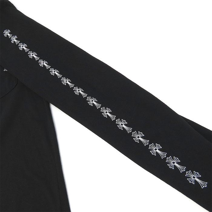 CHROME HEARTS（クロムハーツ） 送料無料 長袖カットソー ネックロゴ