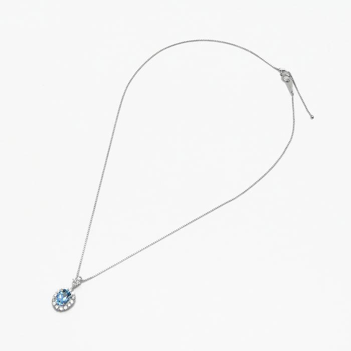 送料無料 1.46ct サンタマリアカラー アクアマリン ダイヤモンド 