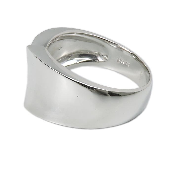 Pt900 0.20ctダイヤモンド リング】約10.6g 14号 スタイリッシュ