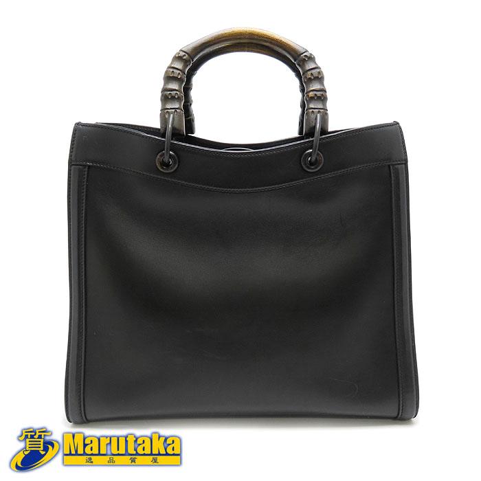 GUCCI オールドグッチ バンブー ハンドバッグ トート レザー ブラック GUCCI 極 美品 希少品 グッチ オールドグッチ ヴィンテージ