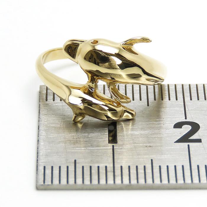 K18 イルカ リング - アクセサリー K18 イルカ リング - アクセサリー