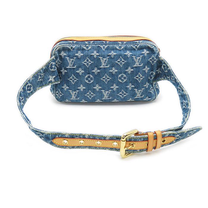 LOUIS VUITTON 【ルイヴィトン】モノグラム デニム バムバッグ