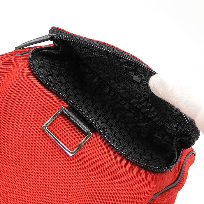 GUCCI（グッチ） 送料無料 ナイロン リュック 019・0352・001998 赤 黒