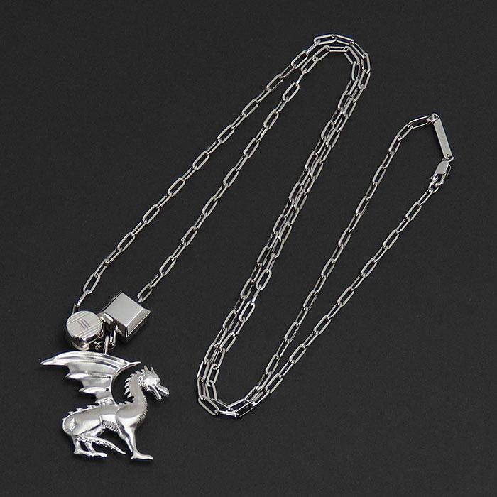 【新品未使用】国内購入Hermes タリスマン ドラゴン エール ネックレス HERMES 【エルメス】ネックレス タリスマン ドラゴン シルバー