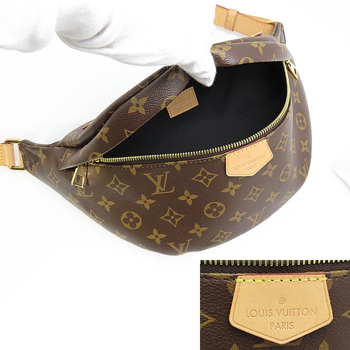 『値下げ』Louis Vuitton モノグラム バムバッグM43644 楽天市場】LOUIS VUITTON ルイヴィトン モノグラム バムバッグ