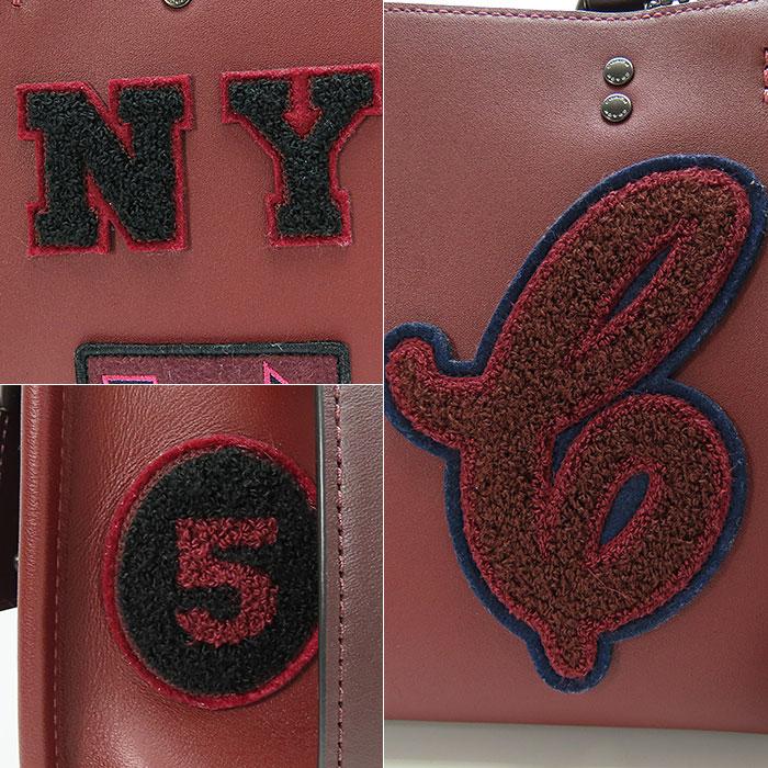 COACH（コーチ） 送料無料 ローグ25 CG214 ヴァーシティ パッチ 2WAY