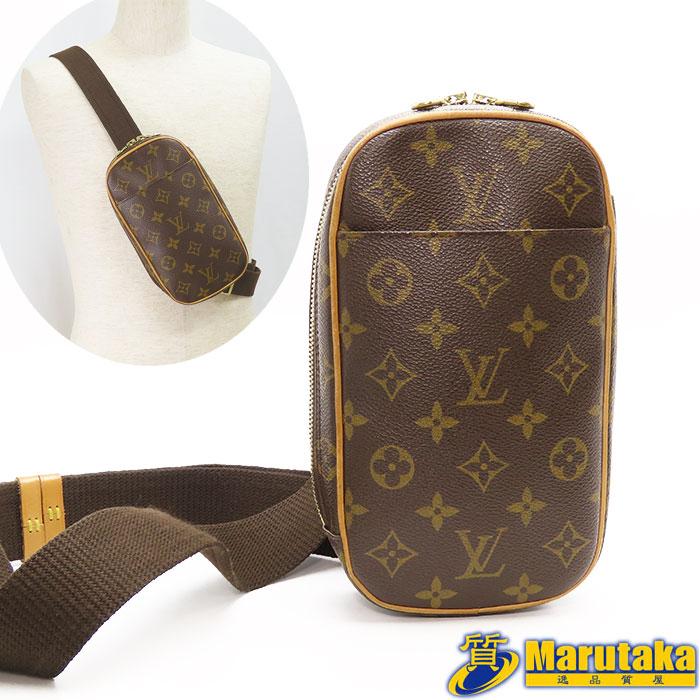 ルイ・ヴィトン ボディバッグ ガンジュ LOUIS VUITTON（ルイ・ヴィトン） ポシェットガンジュ モノグラム